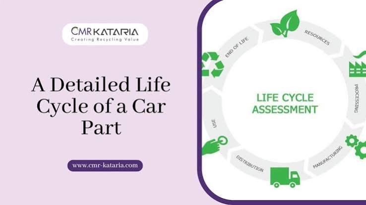 Life cycle of used auto parts