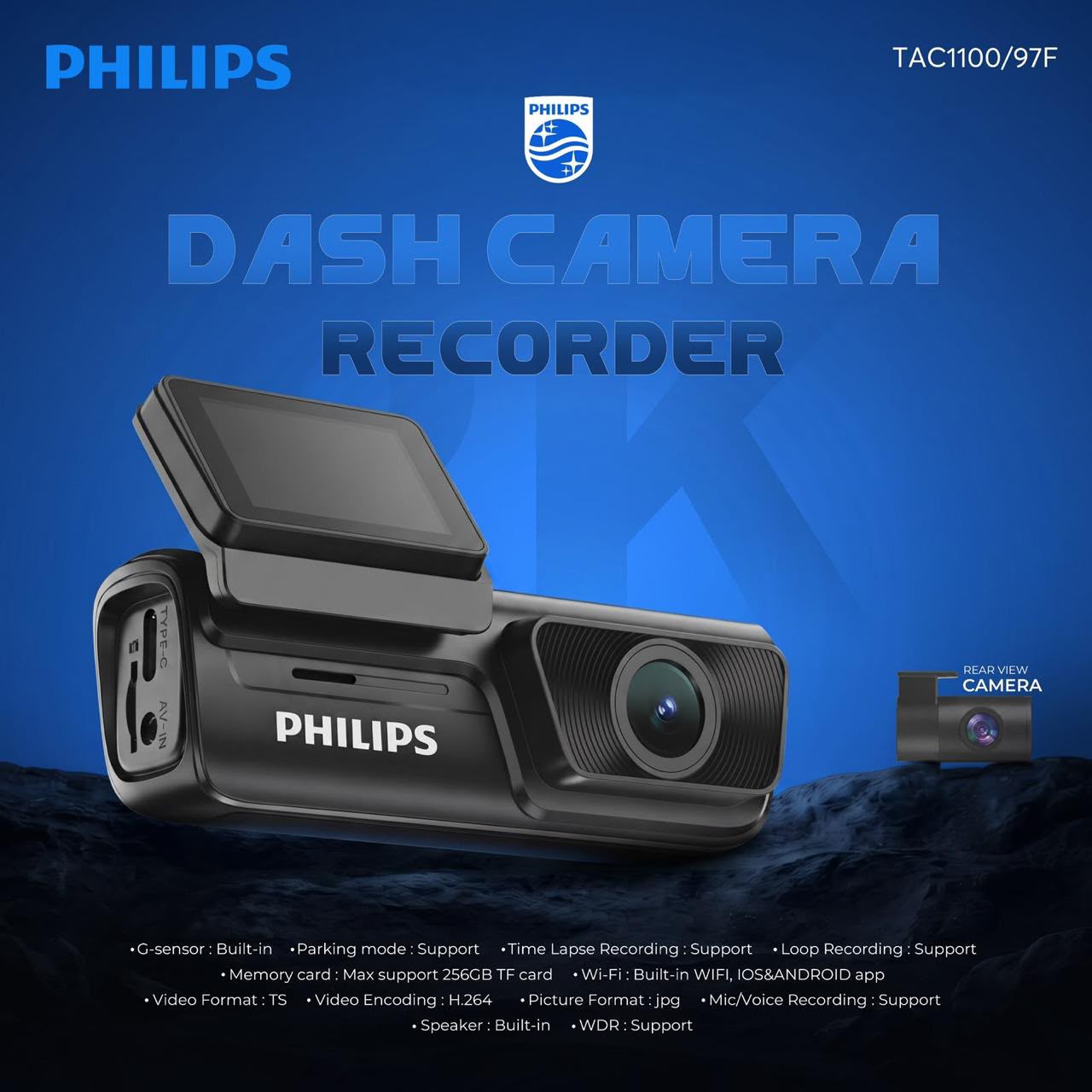 Philips Dashcam 2K